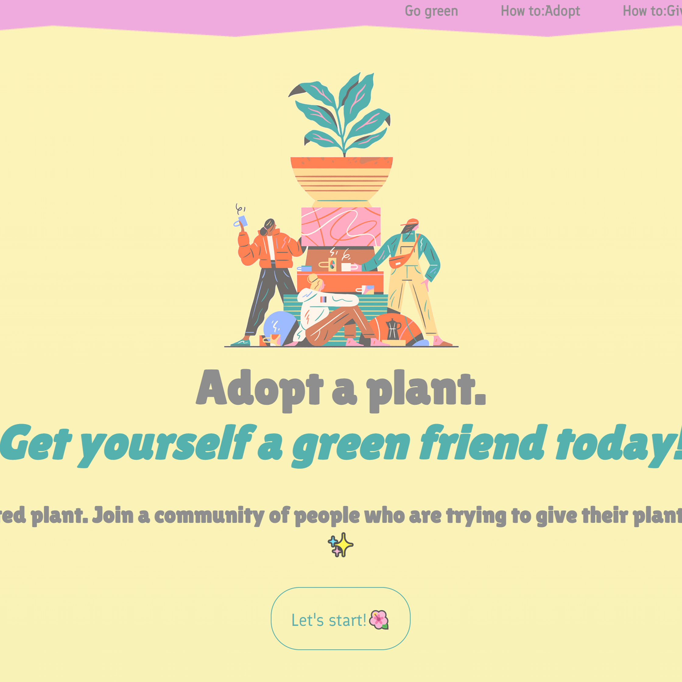 adopt a plant